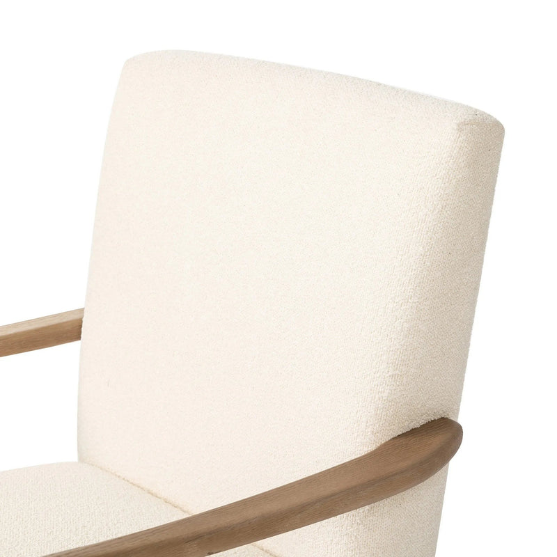 Carson Florence Cream Dining Chair | ready to ship!