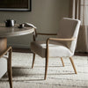 Carson Florence Cream Dining Chair | ready to ship!