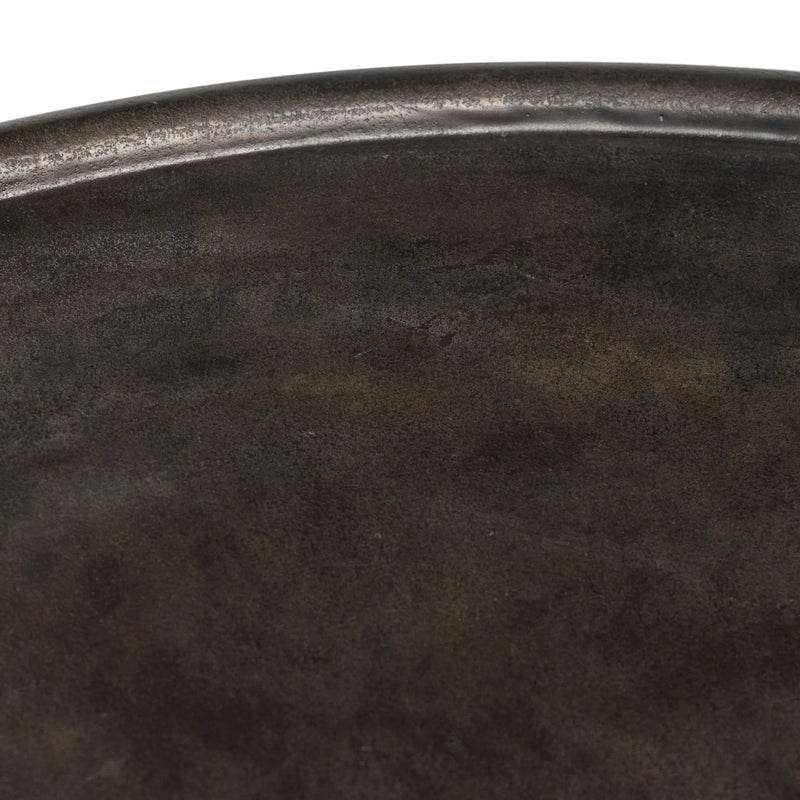 Cary Distressed Bronze Coffee Table | shipping 8/17/2025