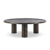 Cary Distressed Bronze Coffee Table | shipping 8/17/2025
