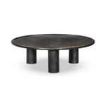 Cary Distressed Bronze Coffee Table | shipping 8/17/2025