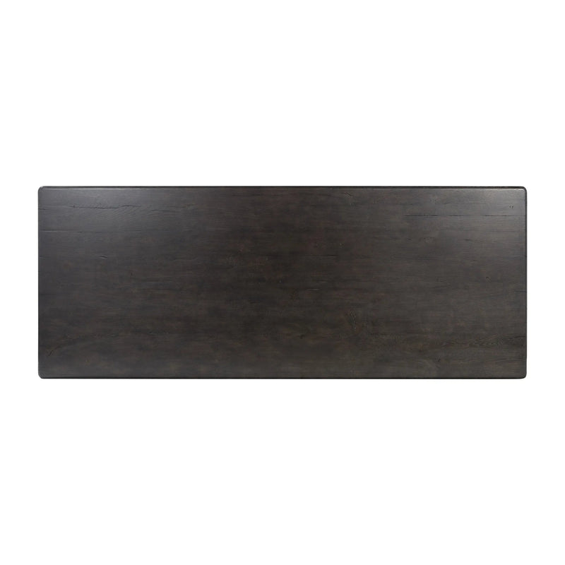 Castro Dark Espresso Reclaimed French Oak Dining Table 118" | shipping 6/27/2025