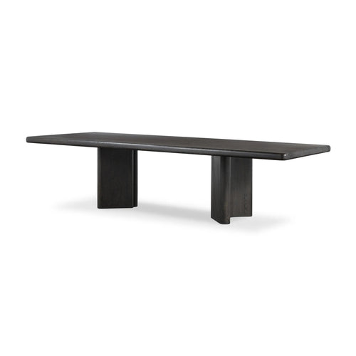 Castro Dark Espresso Reclaimed French Oak Dining Table 118" | shipping 6/27/2025
