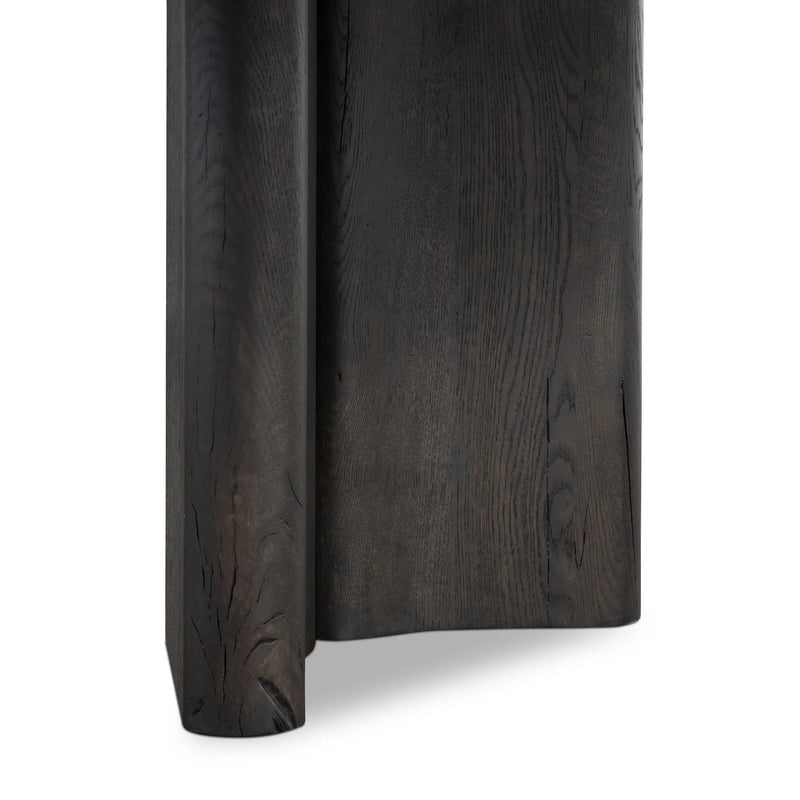Castro Dark Espresso Reclaimed French Oak Dining Table 118" | shipping 6/27/2025