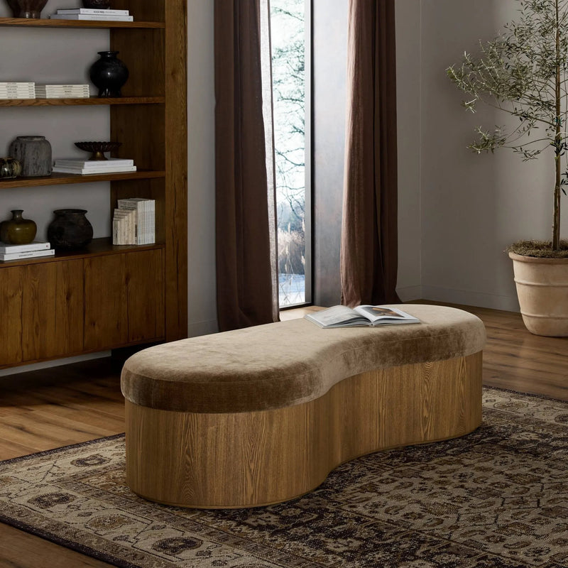 Celeste Altair Mushroom Accent Bench | shipping 10/26/2025