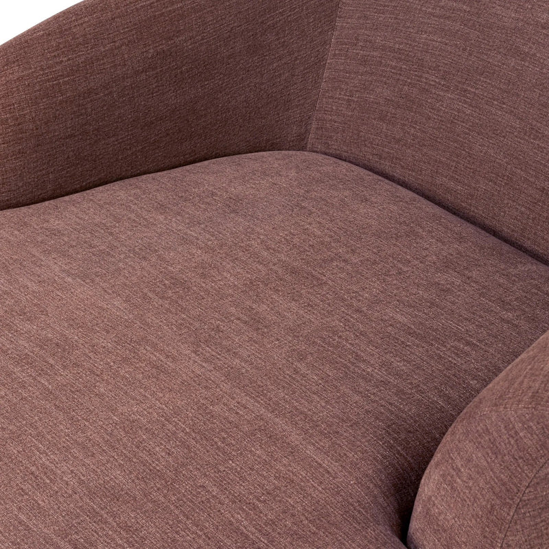 Channing Laughlin Plum Chaise | ready to ship!