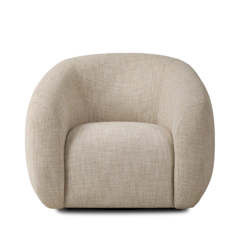 Channing Yuma Cream Swivel Chair | shipping 6/19/2025