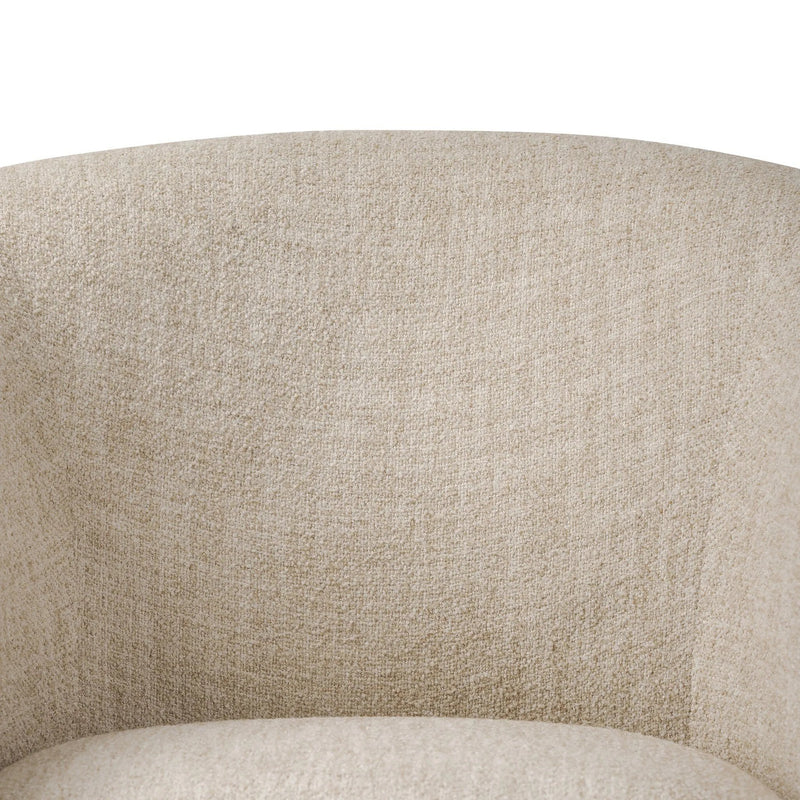 Channing Yuma Cream Swivel Chair | shipping 6/19/2025