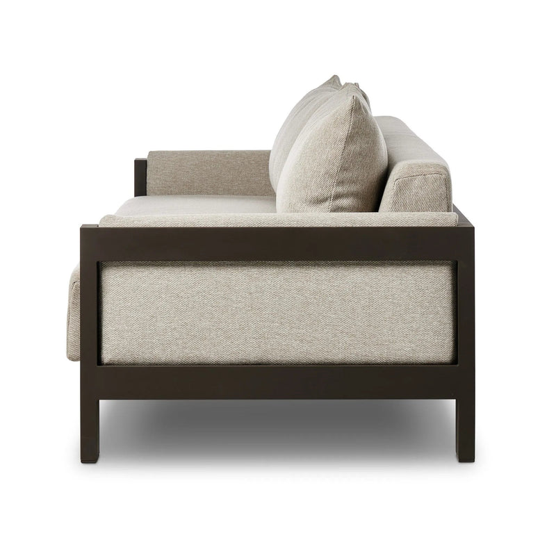Chapman Concha Fog Outdoor Metal Sofa | shipping 7/10/2025