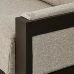 Chapman Concha Fog Outdoor Metal Sofa | shipping 7/10/2025