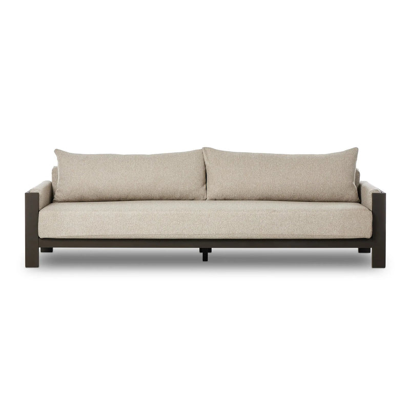 Chapman Concha Fog Outdoor Metal Sofa | shipping 7/10/2025