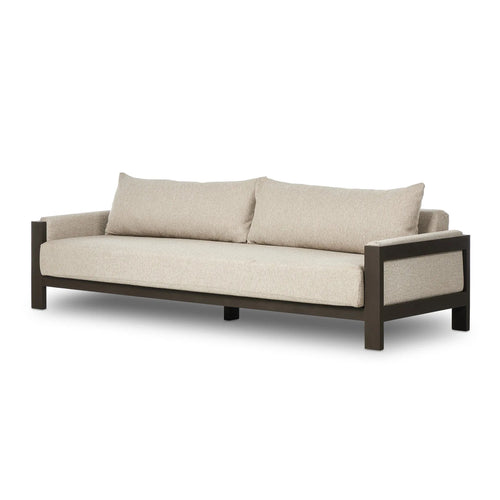 Chapman Concha Fog Outdoor Metal Sofa | shipping 7/10/2025