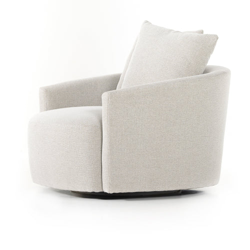 Chloe Delta Bisque Swivel Chair | ready to ship!