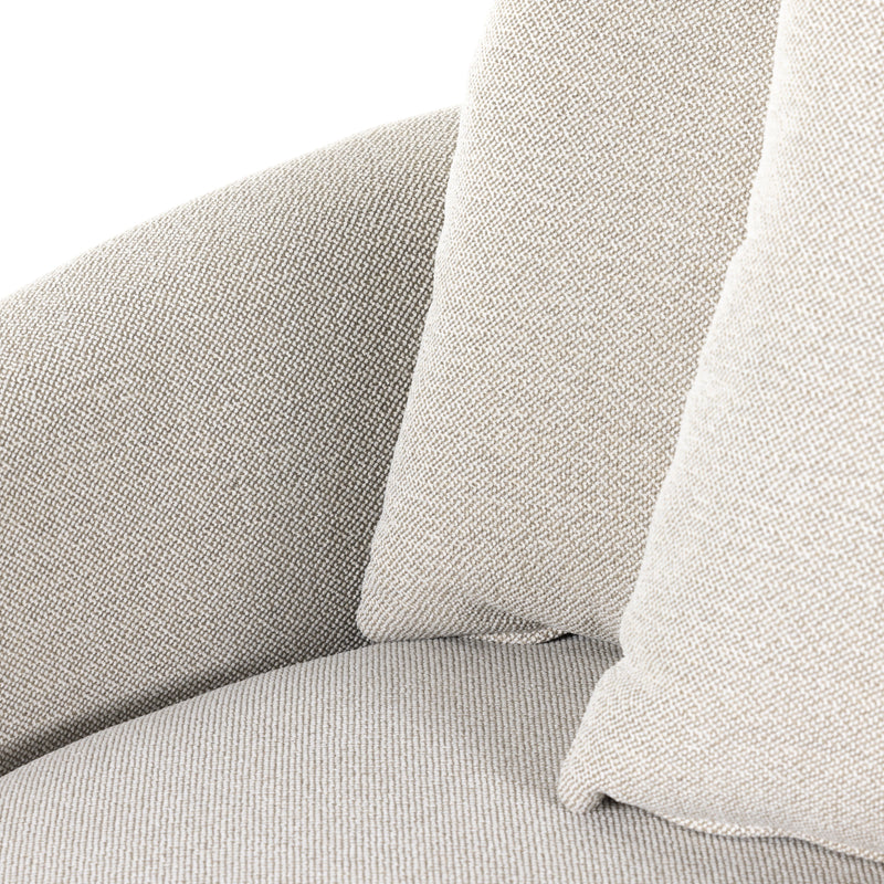 Chloe Delta Bisque Swivel Chair | ready to ship!