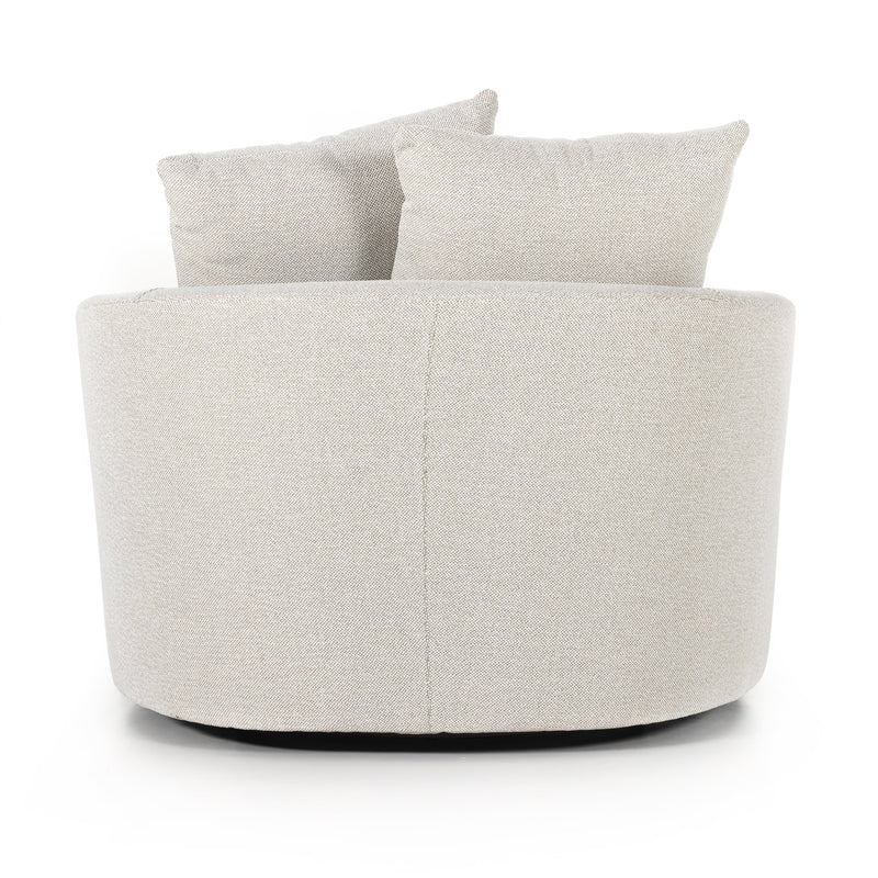 Chloe Delta Bisque Swivel Chair | ready to ship!