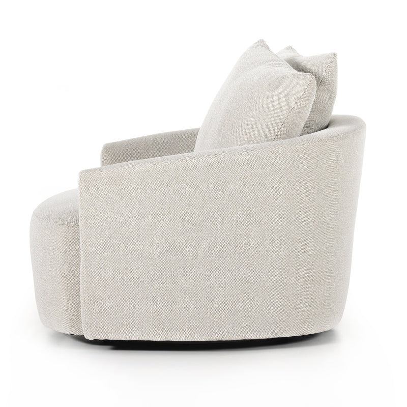 Chloe Delta Bisque Swivel Chair | ready to ship!