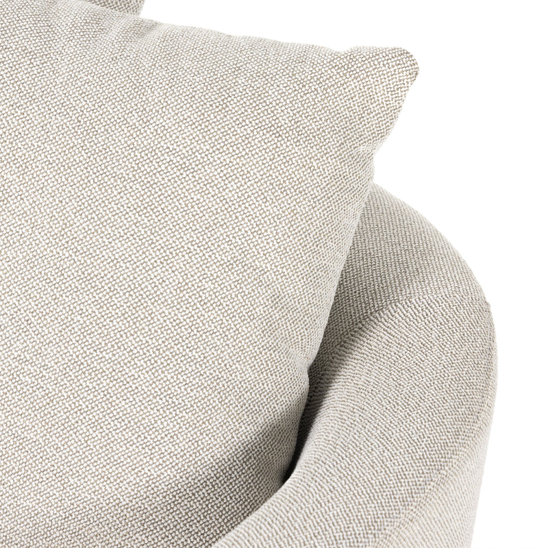 Chloe Delta Bisque Swivel Chair | ready to ship!