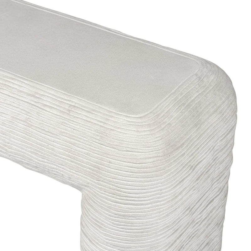 Cirri Smooth Lunar Concrete Console Table | shipping 6/13/2025