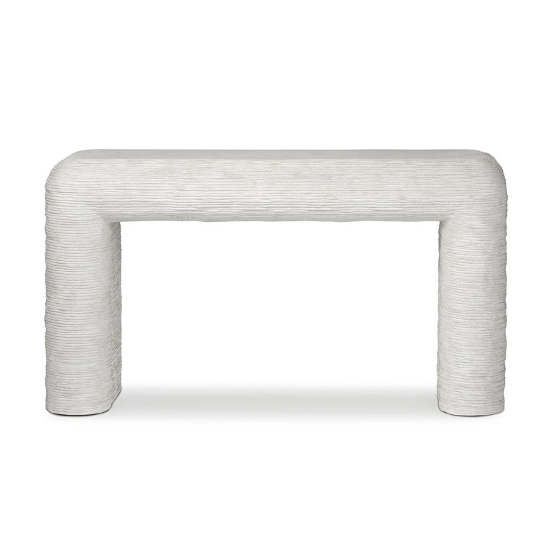 Cirri Smooth Lunar Concrete Console Table | shipping 6/13/2025