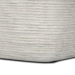 Cirri Smooth Lunar Concrete End Table | ready to ship!