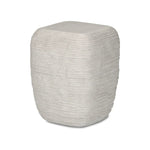 Cirri Smooth Lunar Concrete End Table | ready to ship!