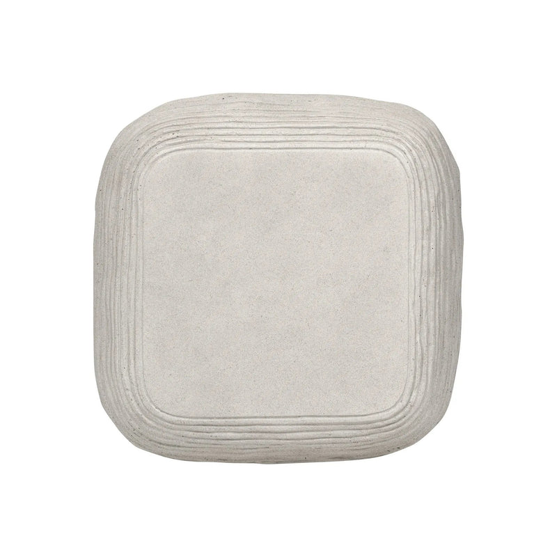 Cirri Smooth Lunar Concrete End Table | ready to ship!