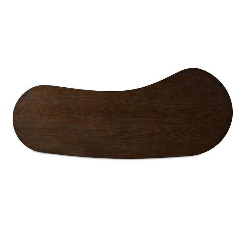 Clara Sienna Brown Oak Desk | ready to ship!