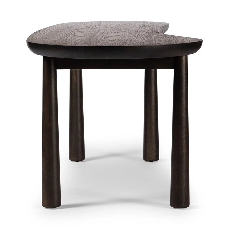 Clara Sienna Brown Oak Desk | ready to ship!