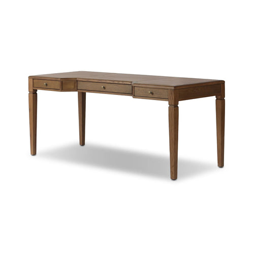 Claude Tan Oak Veneer Desk | shipping 08/15/2025