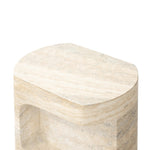Clementine Textured Sandy Grey End Table | shipping 6/19/2025