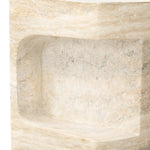 Clementine Textured Sandy Grey End Table | shipping 6/19/2025
