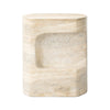 Clementine Textured Sandy Grey End Table | shipping 6/19/2025