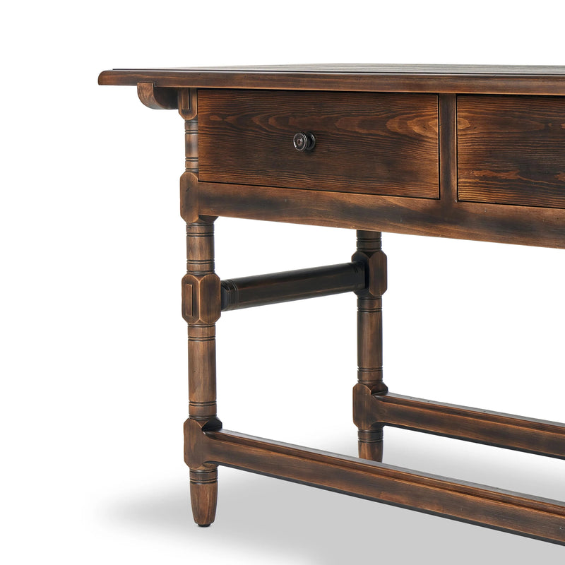 Colonial Aged Brown Table | ready to ship!