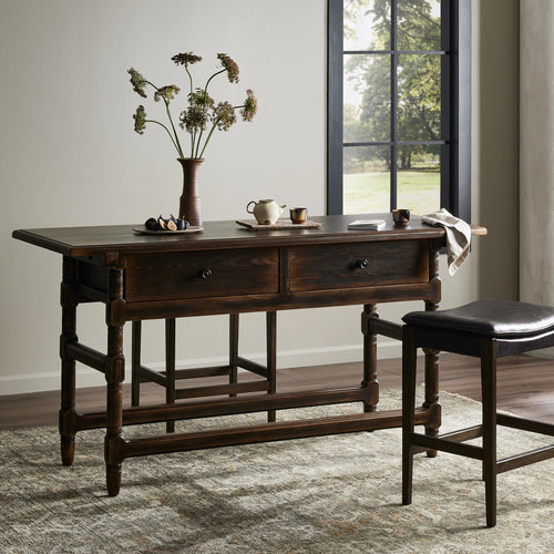 Colonial Aged Brown Table | ready to ship!