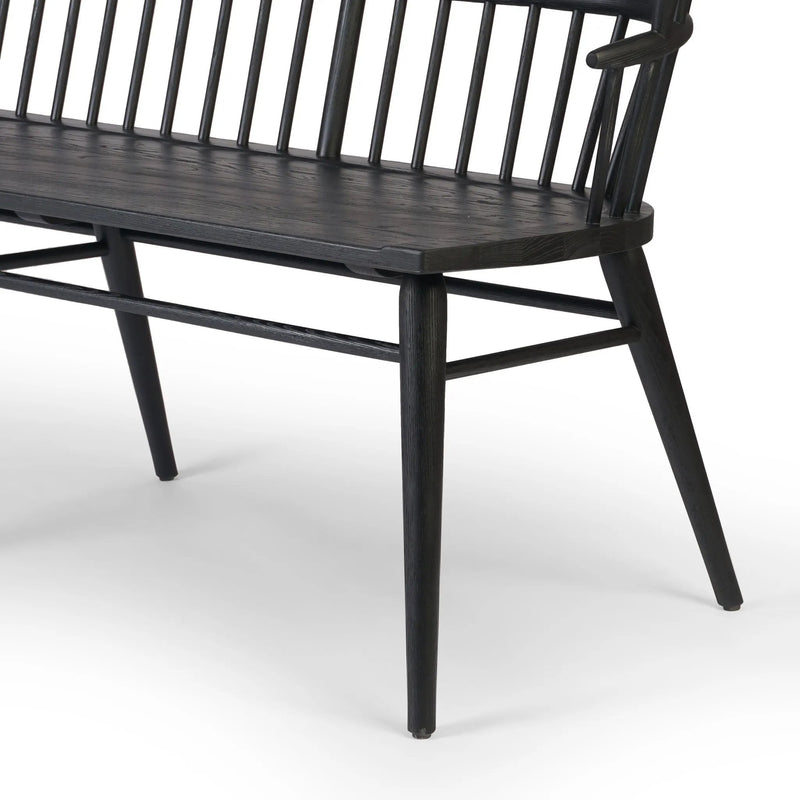 Connor Black Ash Bench | ready to ship!