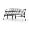 Connor Black Ash Bench | ready to ship!