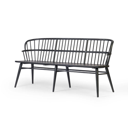 Connor Black Ash Bench | ready to ship!
