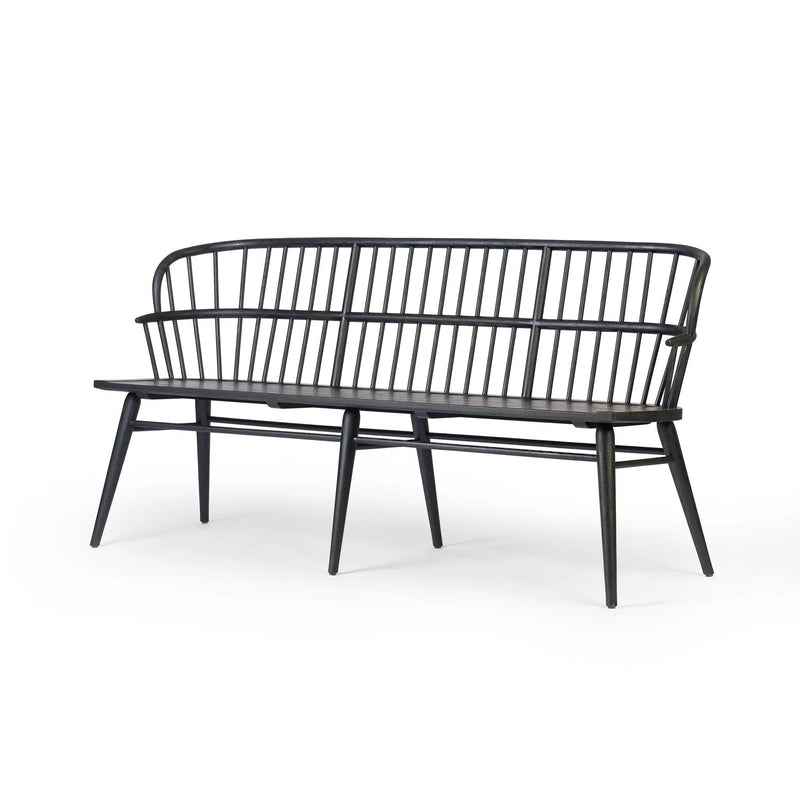 Connor Black Ash Bench | ready to ship!