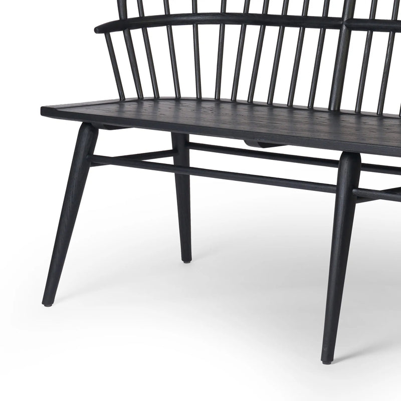 Connor Black Ash Bench | ready to ship!