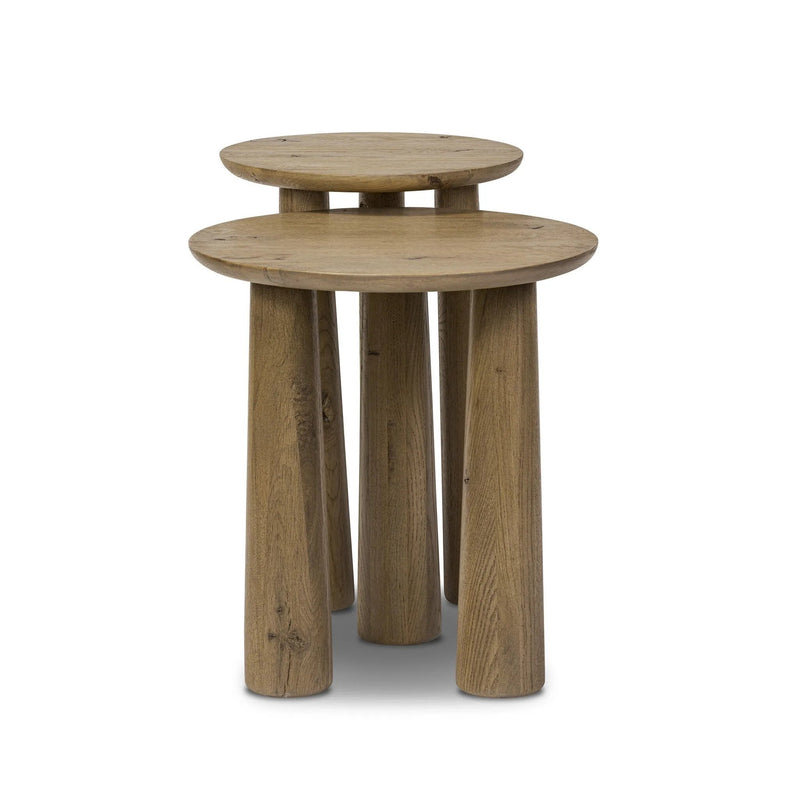 Cooper Drifted Oak Nesting End Tables | shipping 8/8/2025