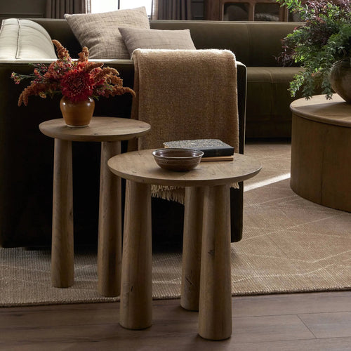 Cooper Drifted Oak Nesting End Tables | shipping 8/8/2025