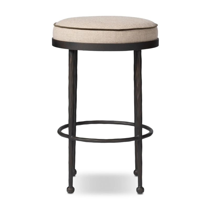 Corinne Alcala Taupe Bar + Counter Stool