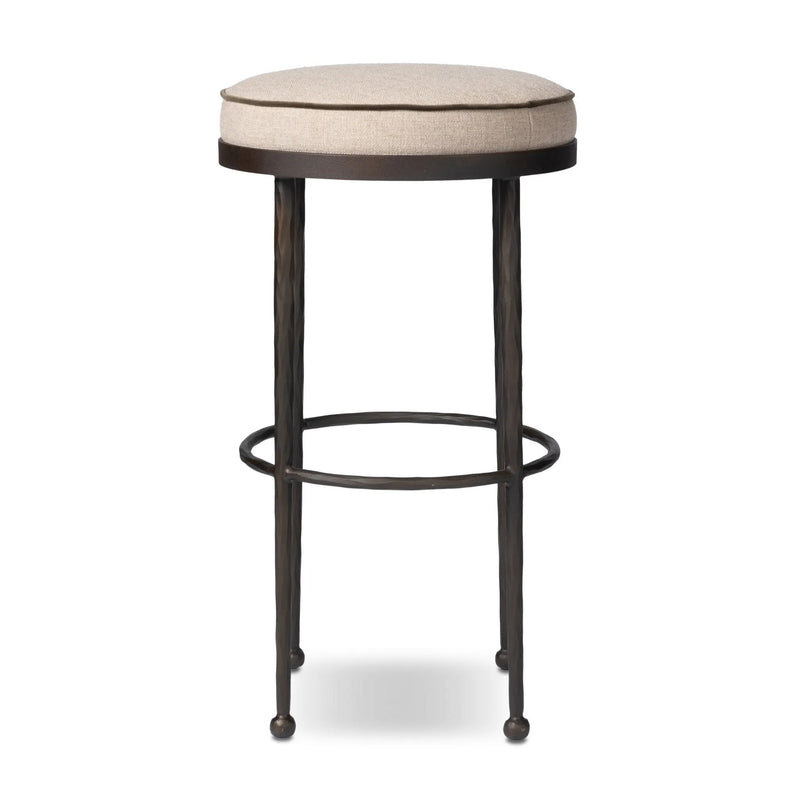 Corinne Alcala Taupe Bar + Counter Stool