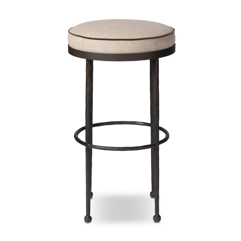 Corinne Alcala Taupe Bar + Counter Stool