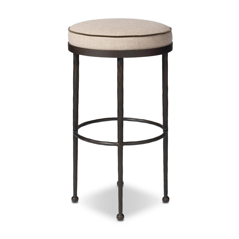 Corinne Alcala Taupe Bar + Counter Stool