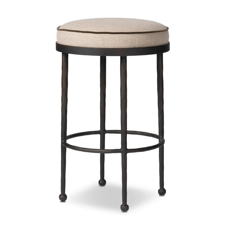 Corinne Alcala Taupe Bar + Counter Stool
