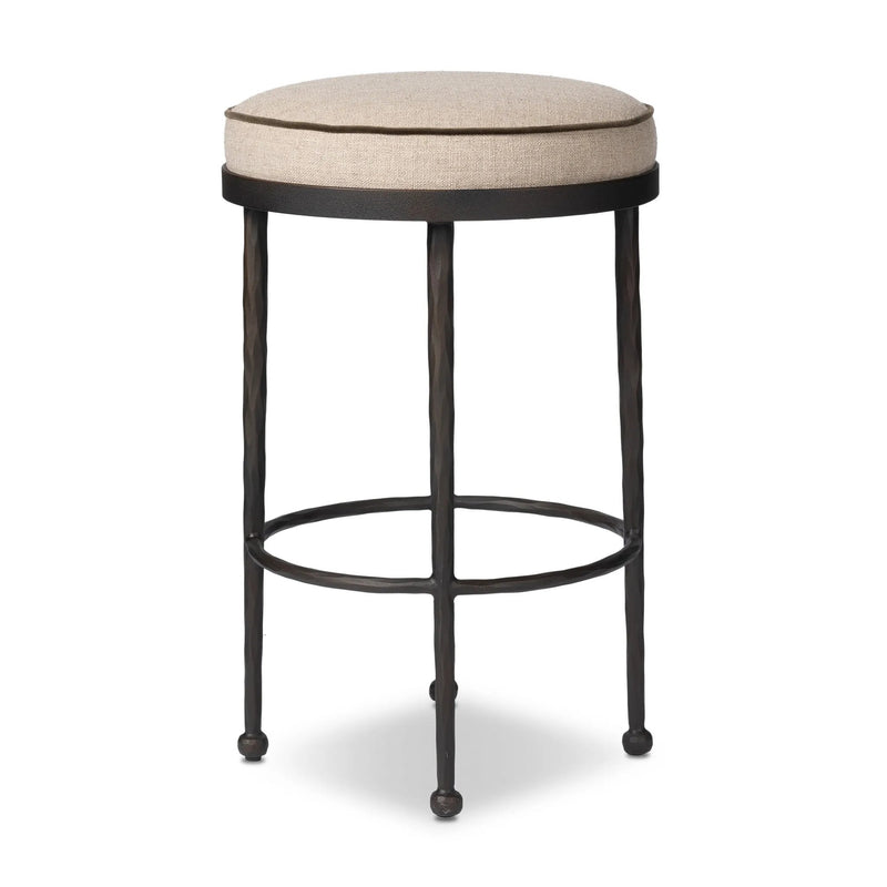 Corinne Alcala Taupe Bar + Counter Stool