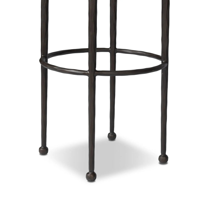 Corinne Alcala Taupe Bar + Counter Stool