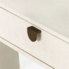 Cressida Ivory Painted Linen Console Table | ready to ship!