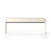 Cressida Ivory Painted Linen Console Table | ready to ship!